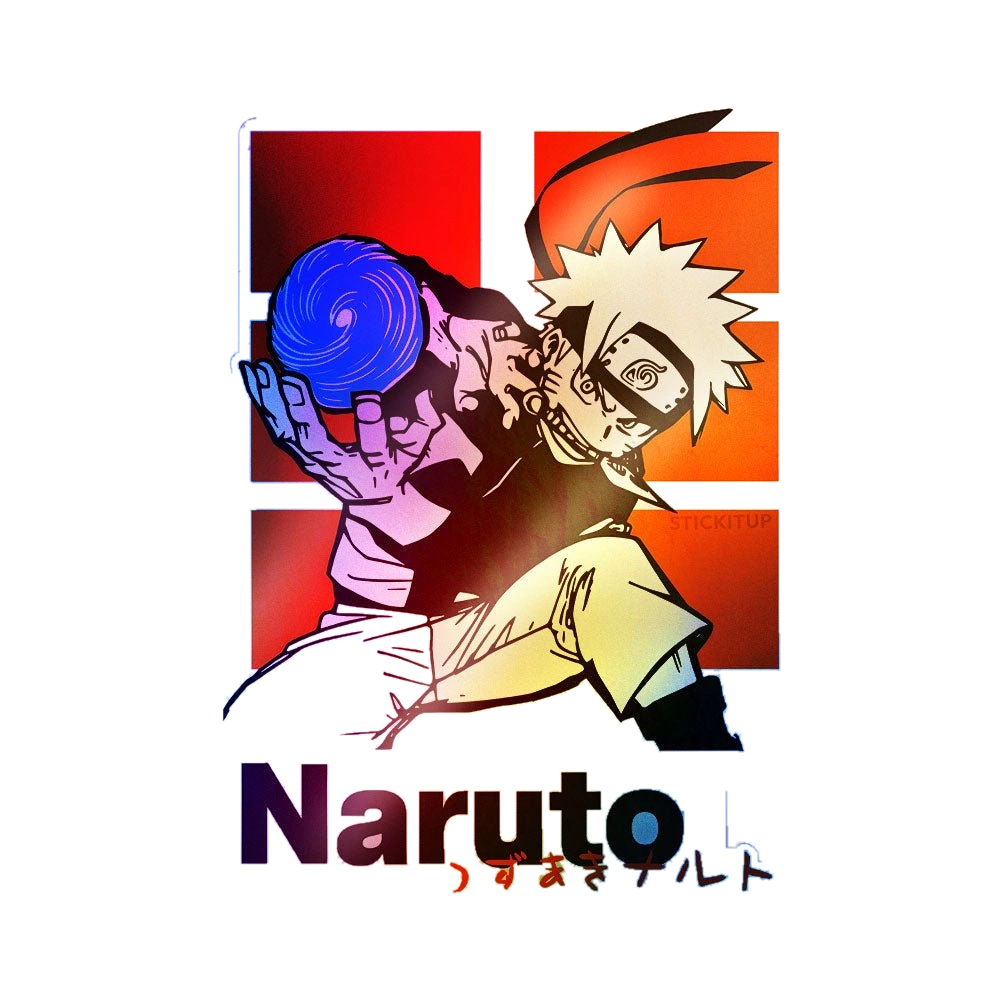 Nine-Tails Ninja 2.0 Holographic Stickers